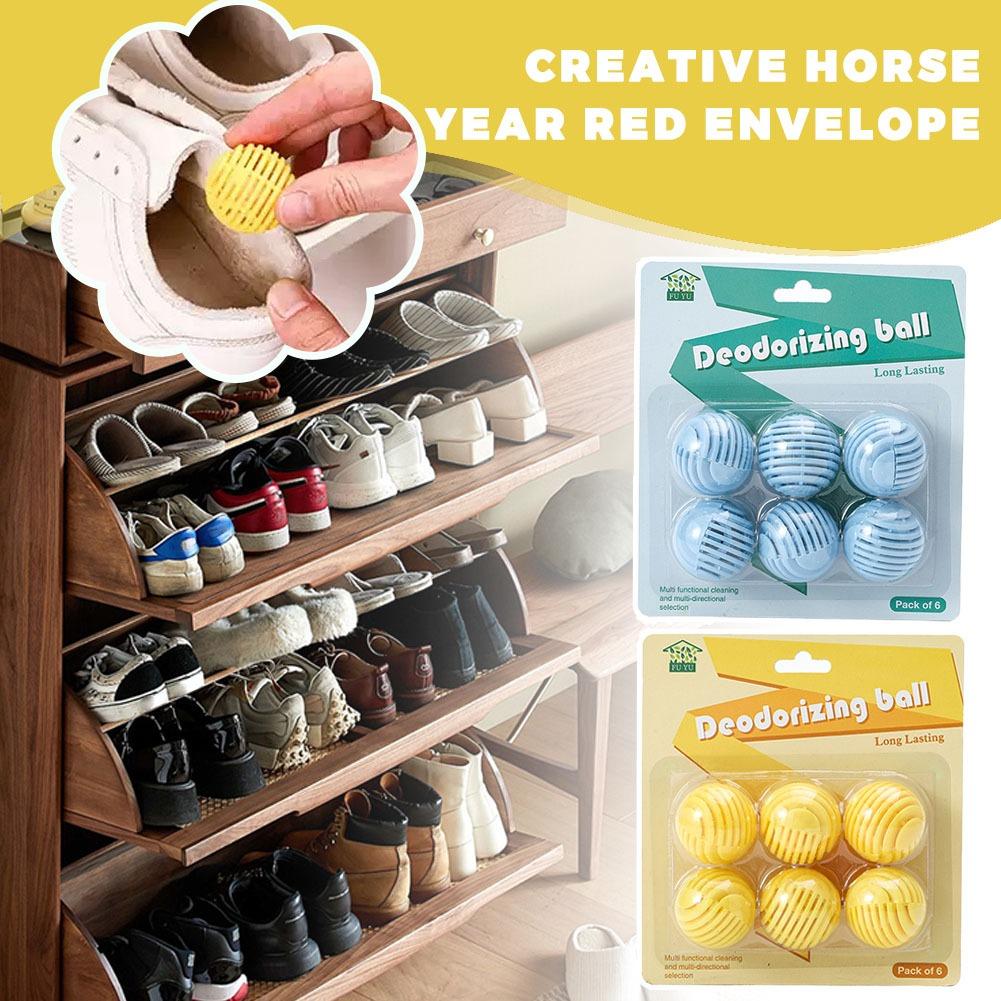 Shoe Deodorizer Ball - Powerful Shoe Cabinet Deodorizer, Long Lasting