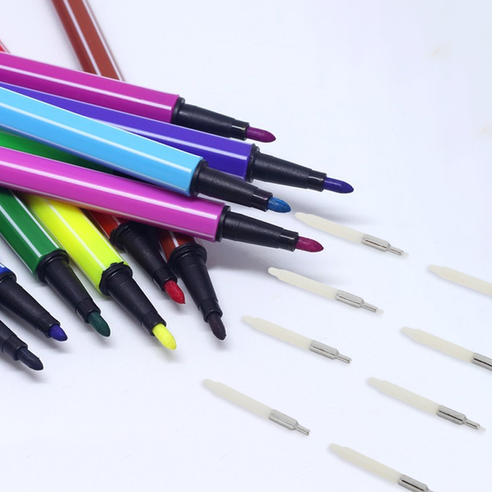 12Pcs Marker Pen Fine Tips Rep - огляд і ціна Midsole Marker Paint
