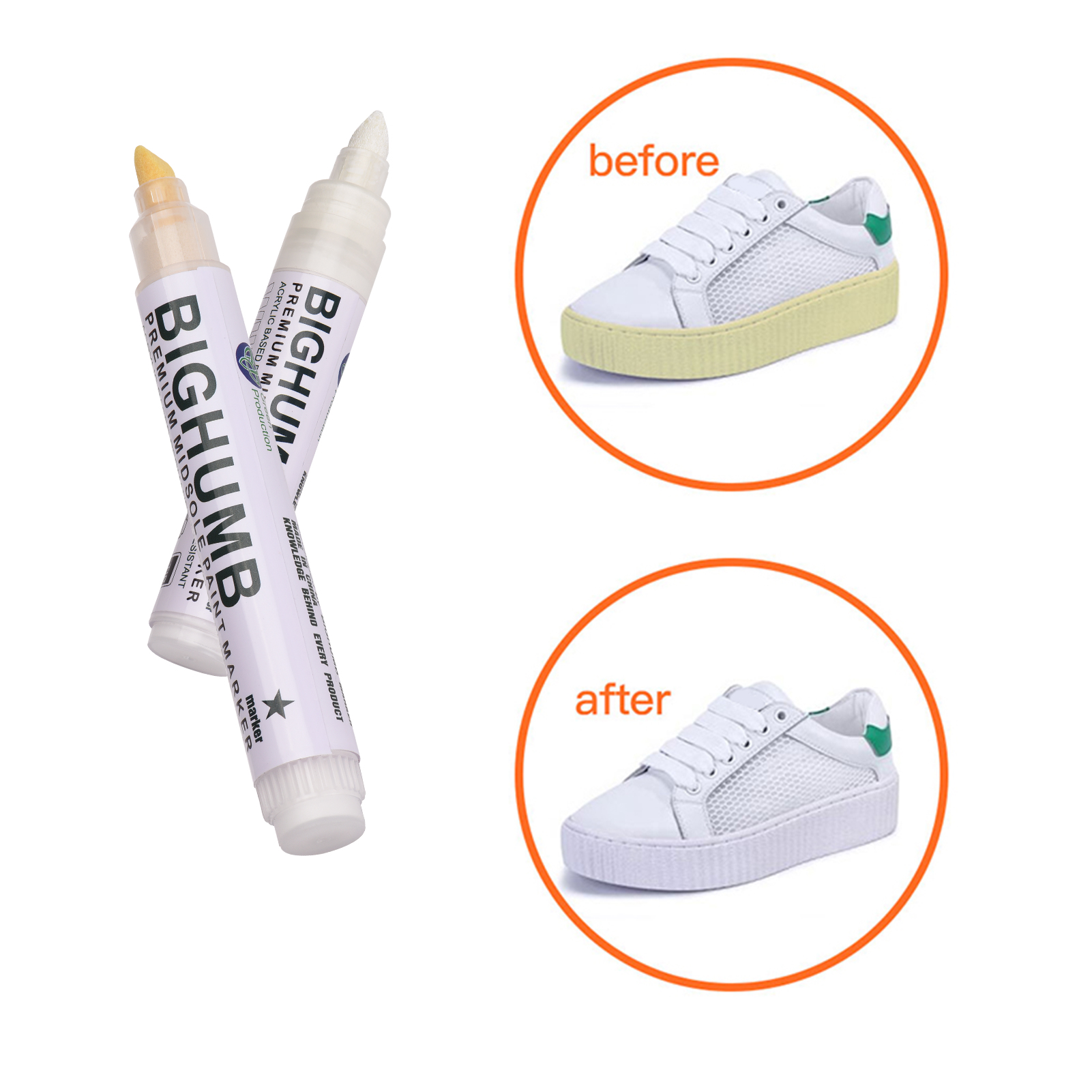 Pen BIGTHUMB Premium Midsole P - огляд і ціна Midsole Marker Paint